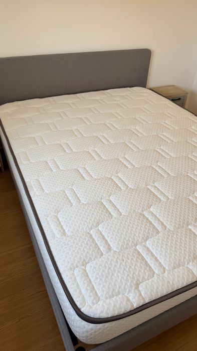 Cama e Colchão Casal 150x195