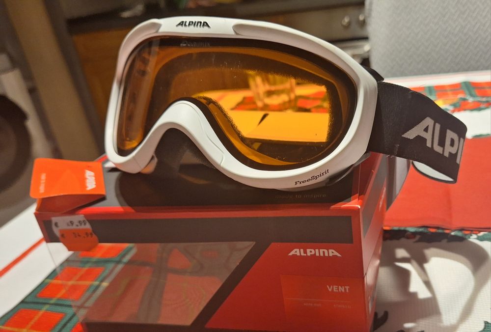 Alpina gogle stan idealny