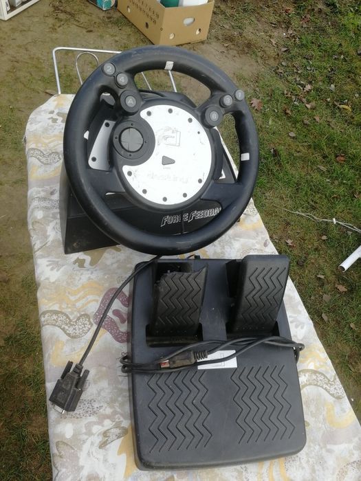 Kierownica Destiny retro  pc port Com Feedback wysyłka