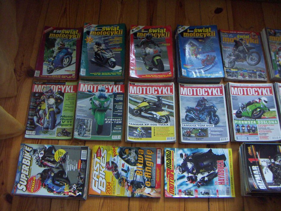 gazeta czasopismo swiat motocykli motocykl