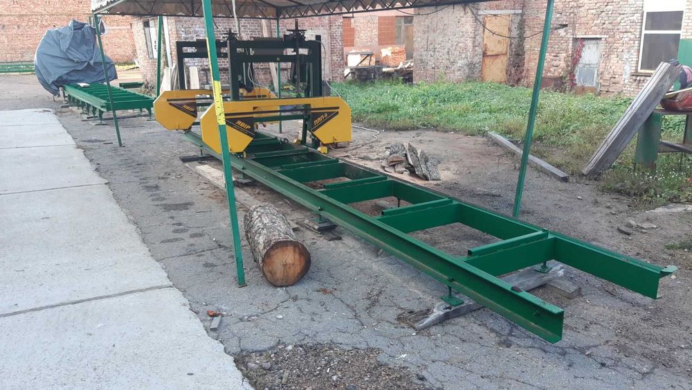стрічкова пилорама ПЛП-9 з електричним двигуном 11 кВт
