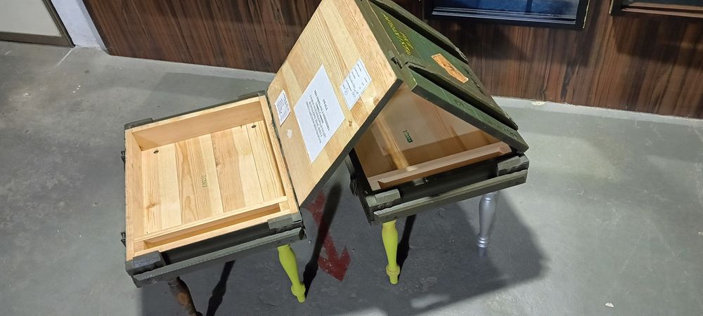 Loft militarne szafki design