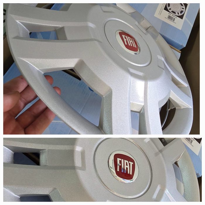 Pack 4 Tampões Auto-caravana / Carrinha Fiat / Citroen / Peugeot 15"