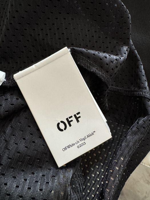 Off-white Football mesh S/S tee size M