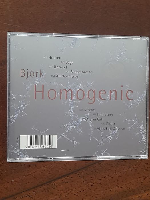 CD Bjork " Homogenic " de 1997