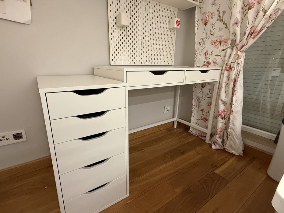 Biurko + tablica IKEA ALEX