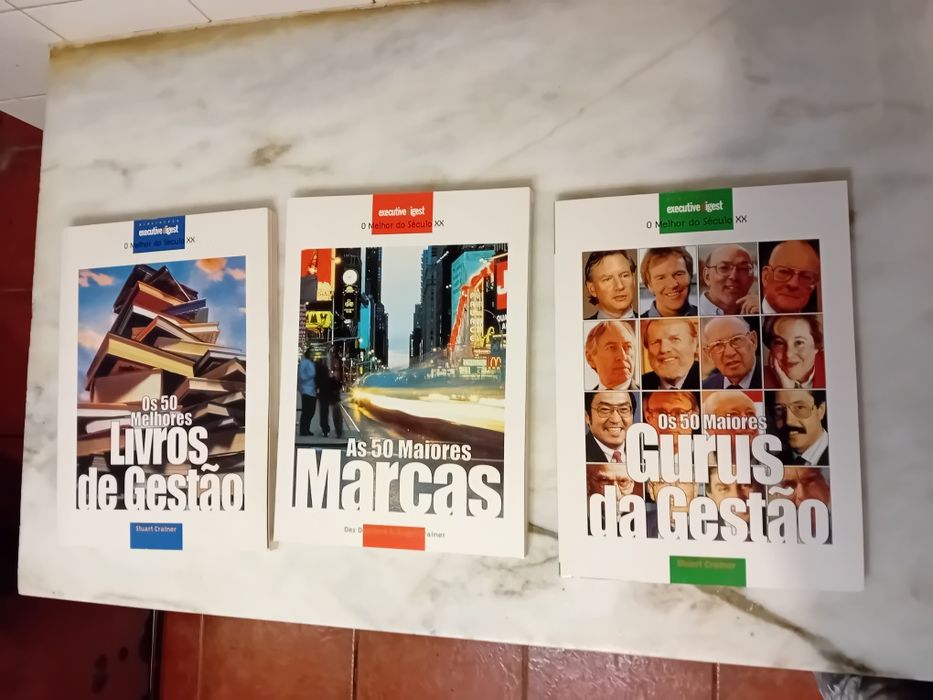 Conjunto de 3 Livros Executive Digest