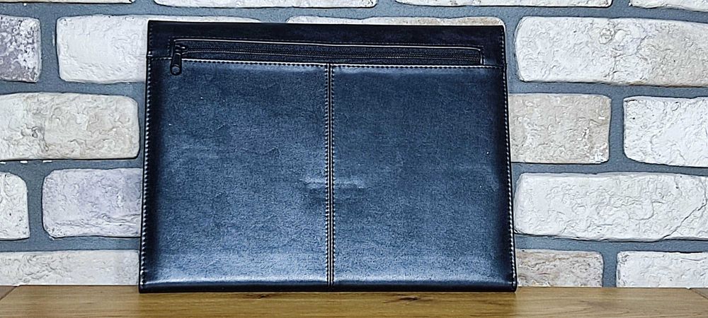 Teczka na dokumenty z notesem, Aktówka, Organizer, A4 Slim