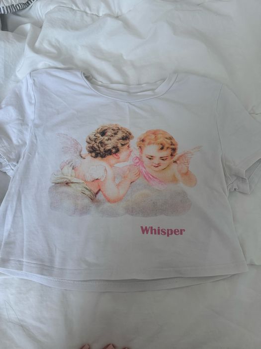 Croptop top aniołki