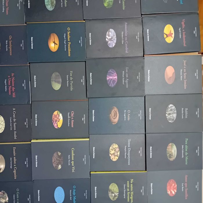 Livros da Colecção dos Prémios Nobel da Literatura DN.