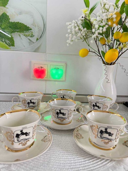 Чайний набір Коростеньський фарфор