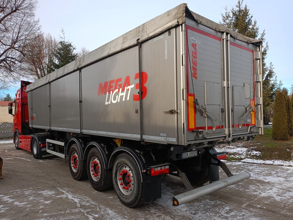 MEGA 45m3, 2022r, naczepa wywrotka, saf, klapodrzwi