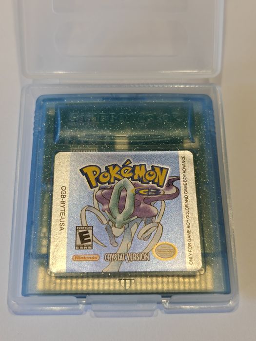 Pokemon Crystal Version gameboy color advance gbc gba