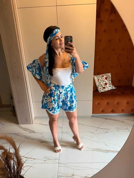 Zestaw lato spodenki i bluzka M