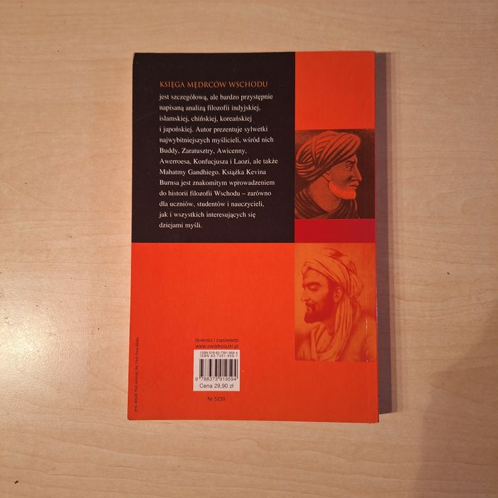 Kevin Burns Księga mędrców wschodu
