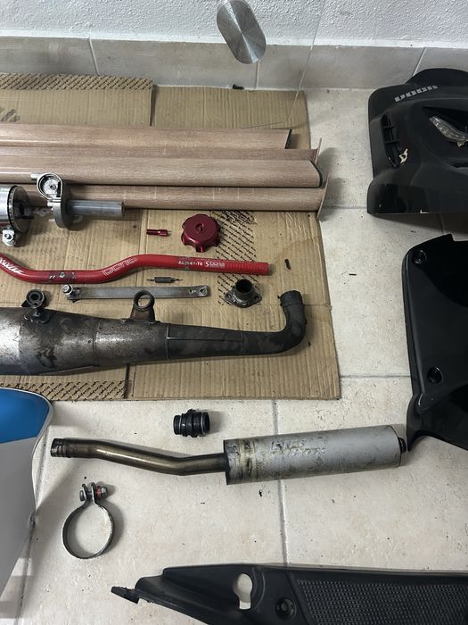 Peças para dt lc, aerox e bws.