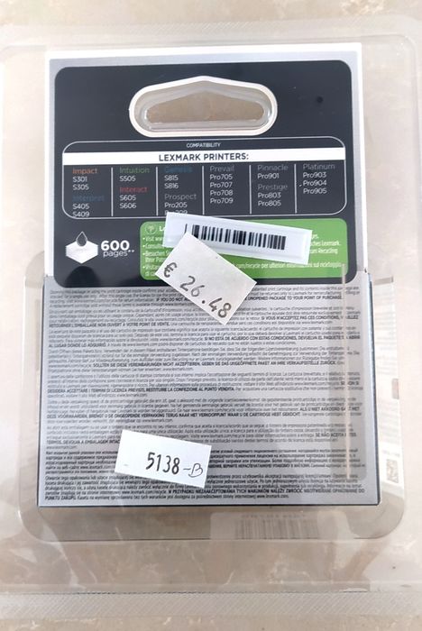 Tinteiros Lexmark 100XL original