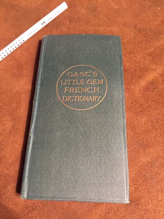 Gasc's little gem french dictionary słowniczek Francuzko Angielski