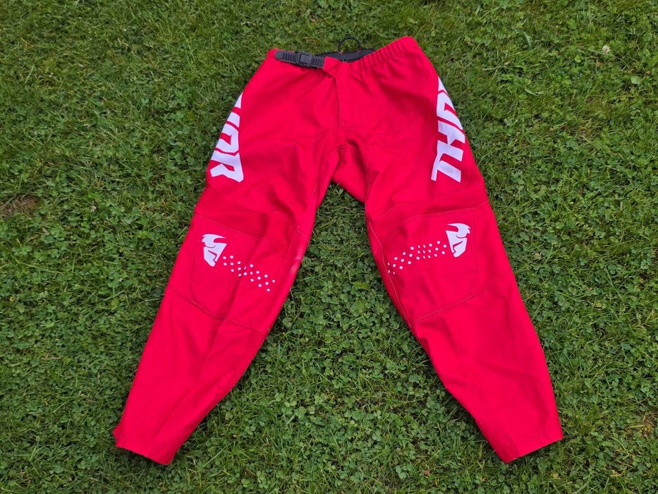 Strój motocross bluza spodnie mx THOR PULSE STUNNER dziecięcy  28 / XL