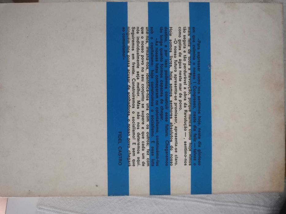 1º Congresso do Partido Comunista de Cuba de Fidel Castro