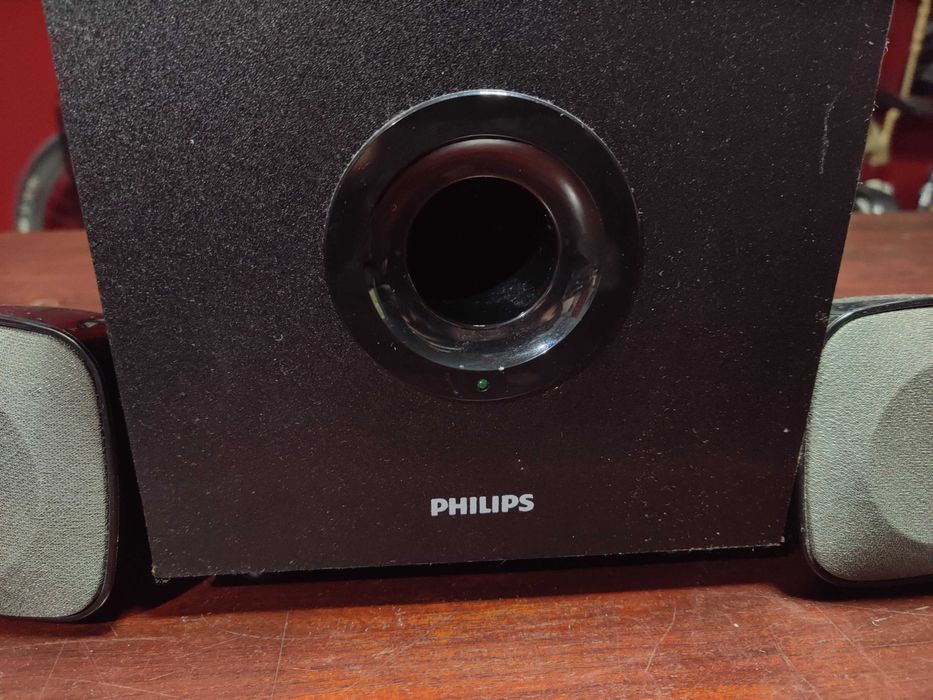 Colunas Philips 2.1 c/ Subwoofer