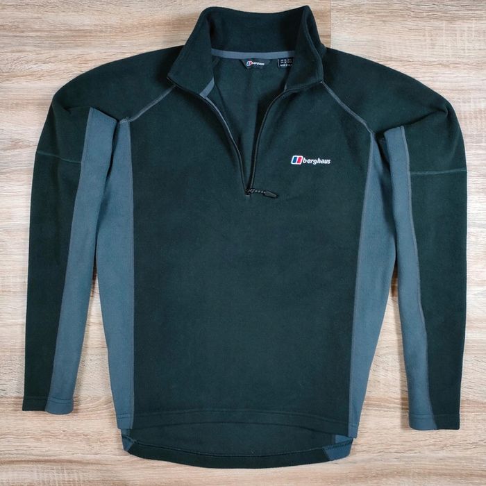BERGHAUS Polar Męski Half Zip Logo r. M