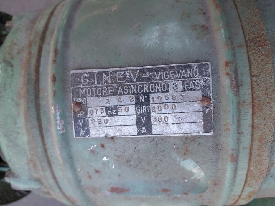 Wentylator dmuchawa 0,55 kw motoreduktor  100 obr