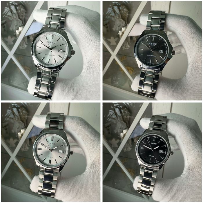 Годинник Casio MTP-1183 Steel Silver | касіо мтп 1183 сірі | Casio mtp 1183