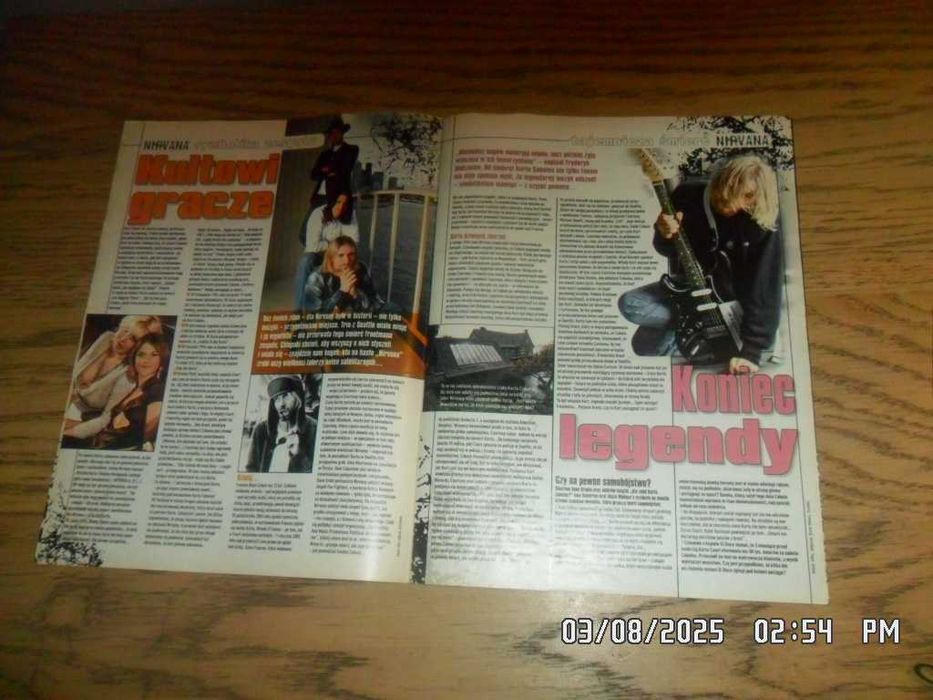 Popcorn dodatek do gazety, Nirvana