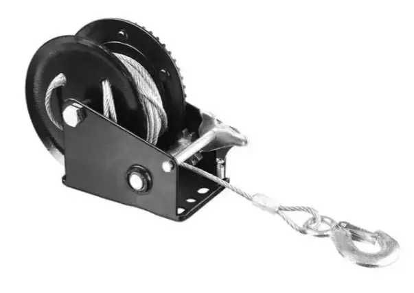 Лебідка барабанна Stayer MASTER 450 кг, 10 м трос, 4 мм діаметр троса