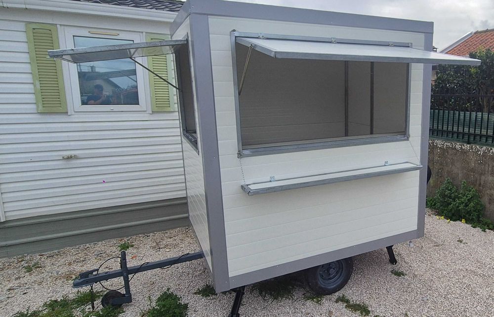 Reboque quiosque bar