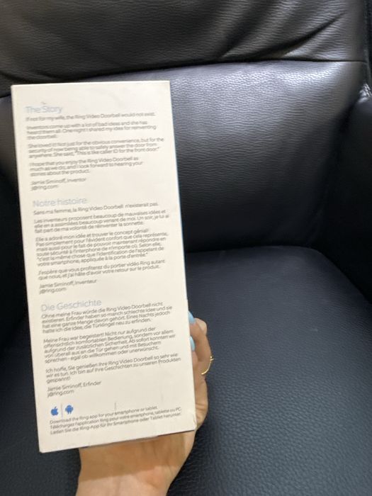 Панель виклику Ring Video Doorbell (2 gen) - 1080p HD video