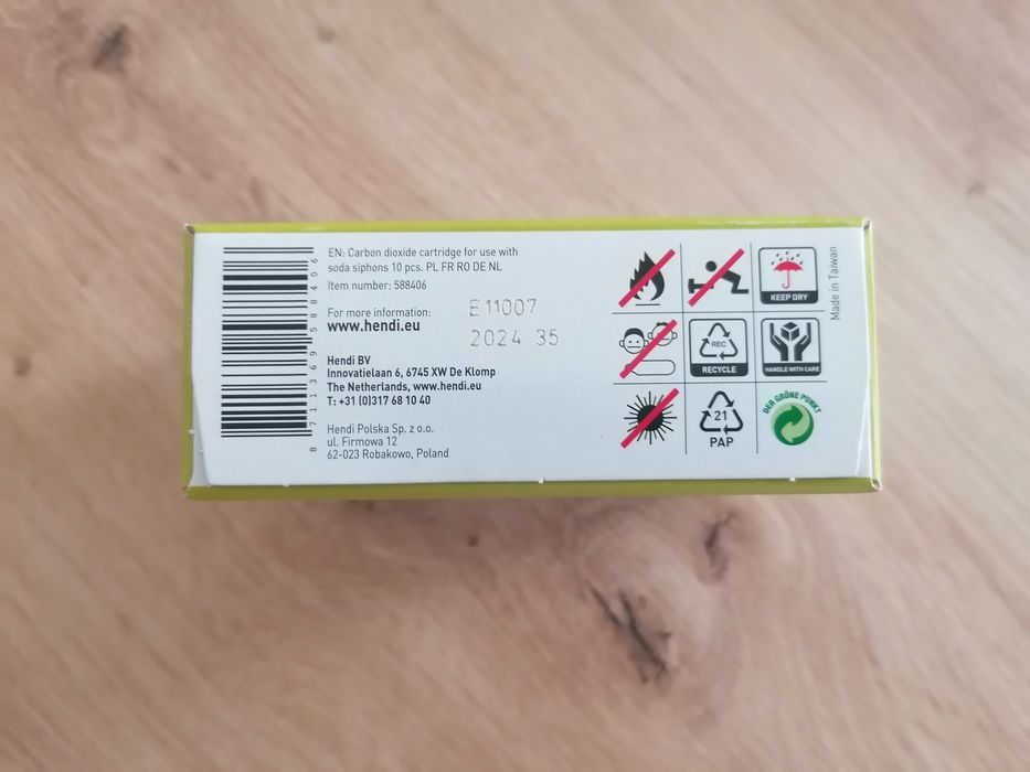 naboje CO2 Hendi do syfonu
