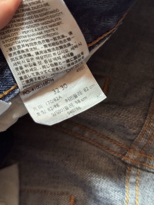 Levis 501 32/30 Dark Blue denim