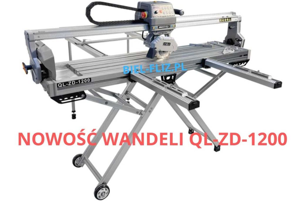 Przecinarka WANDELI QL-ZD 1200 SILNIK 4500W do cięcia płytek na mokro