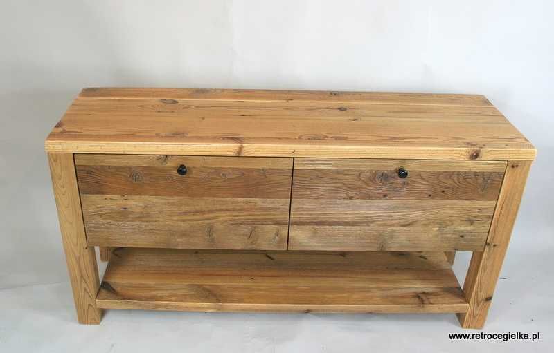 Szafka łazienkowa, stare drewno (SZA.Ł43)