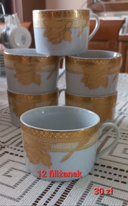 Filiżanki szkło I porcelana