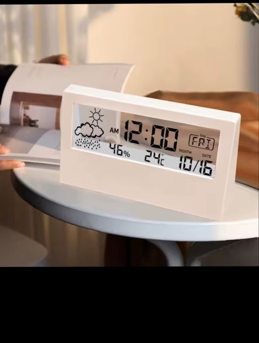 Часы погода будильник