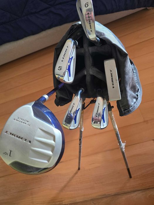 saco de golf e acessórios