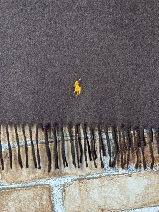 Кашемировый шарф Polo Ralph Lauren made in Scotland (оригинал)