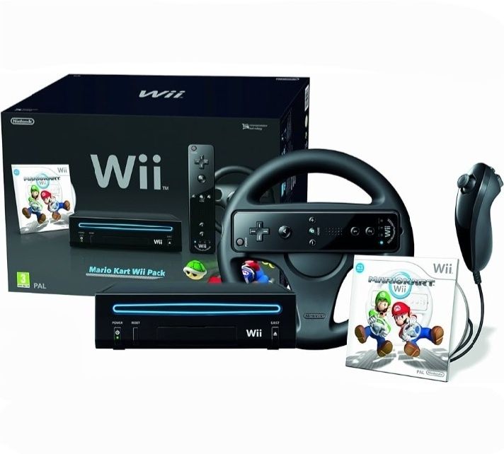 Consola Nintendo Wii Mario Kart Pack (EXCELENTE ESTADO NA CAIXA)