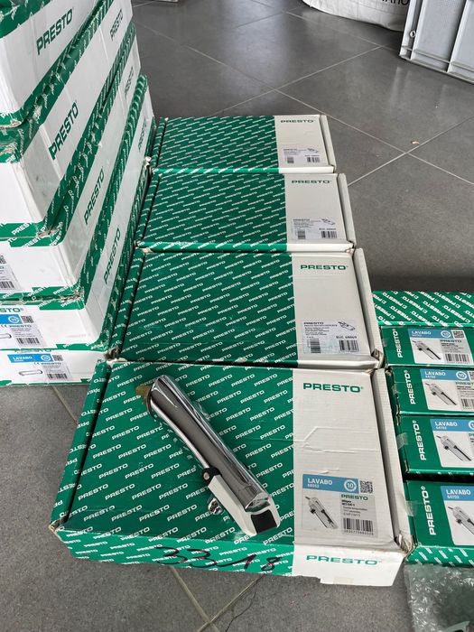 Lote de torneiras da marca presto novas hotéis restaurantes cafés