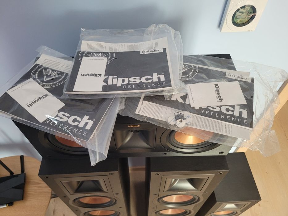 Kolumny Klipsch - kino domowe 5.0 fimy/gry/muzyka