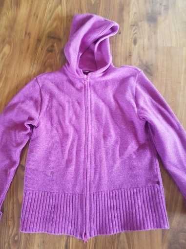 RED Sweter damskii kaptur XL