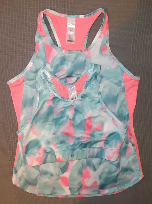 Conjunto de Tops de Ginástica Menina, 12-13 anos (149-159 cm)