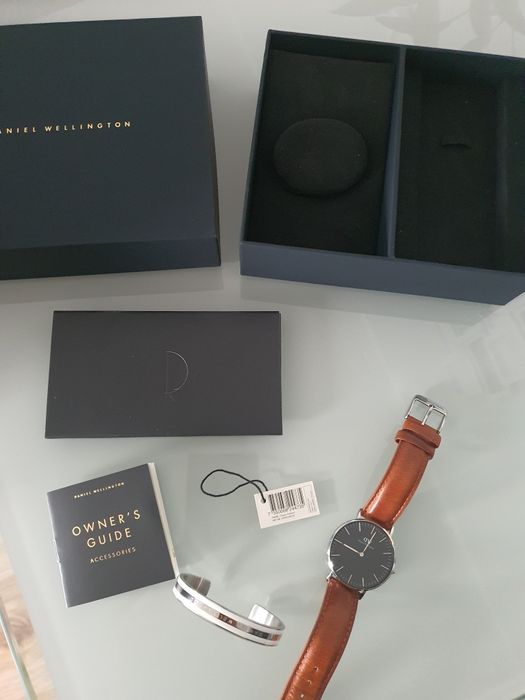 Zestaw zegarek classic durham i bransoletka daniel wellington