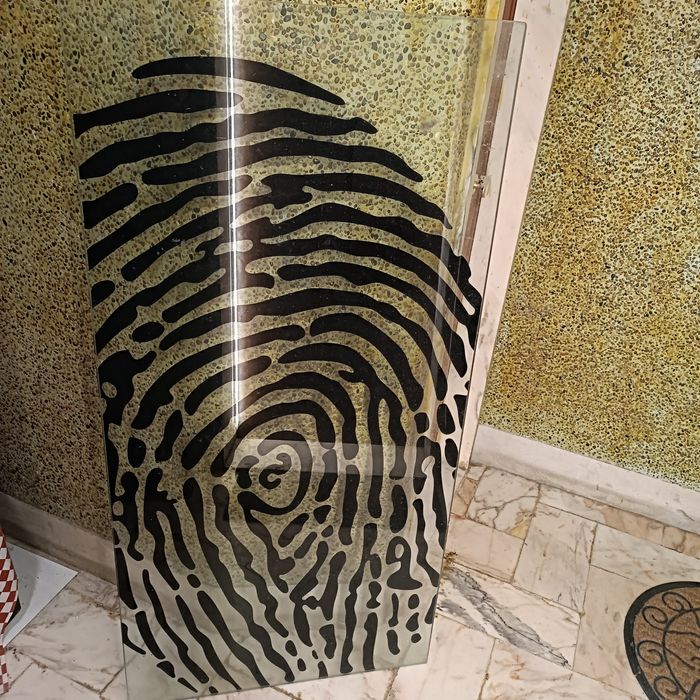 Tampo de mesa em vidro temperado de 10 mm