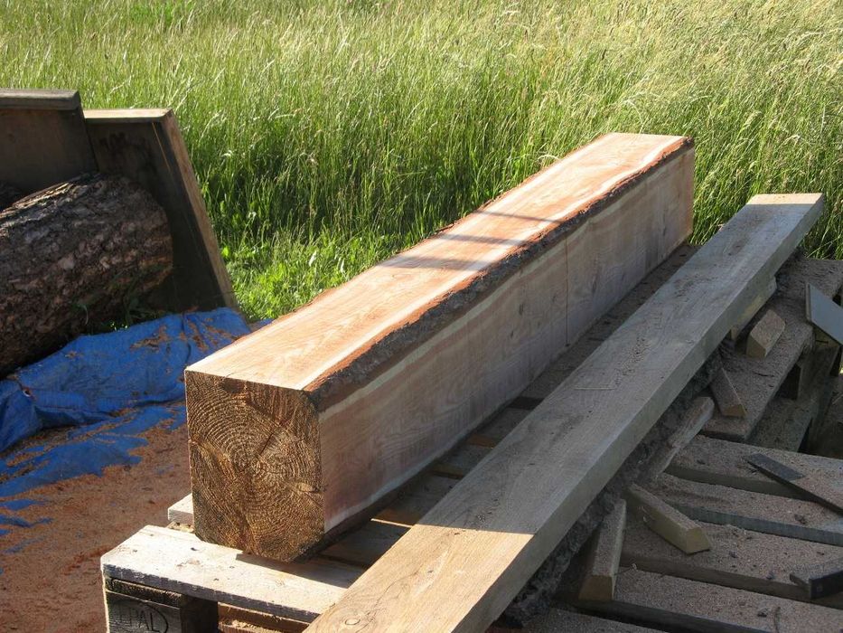 Trak na piłe do robienia równych desek o grubości do nawet 30cm !! Bardzo dobrze wykonany ze stali z ocynkiem