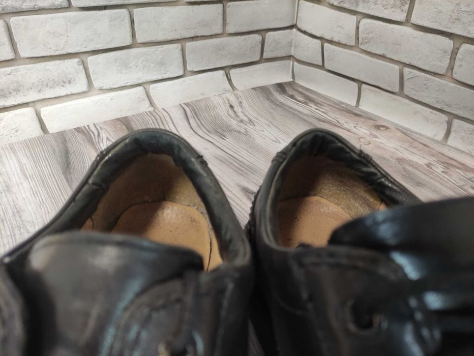 Кожаные туфли Clarks, размер 46