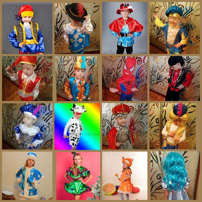 ПРОКАТ по УКРАИНЕ  Костюмы Карнавальные Новогодние.